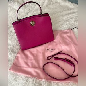 Kate Spade Romy Small Satchel in Berry Blitz
